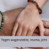 Edelsteen/barnsteen armband | Malachiet