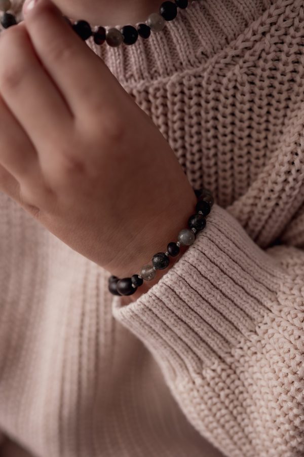 Cherry barnsteen armband | obsidian 2