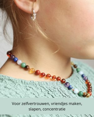 Barnsteen ketting | Rainbow