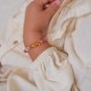 Lemon barnsteen armband | rose moon