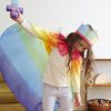 Sarah's Silks cape | Rainbow