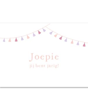 Wenskaart | Joepie jij bent jarig