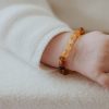 Barnsteen armband | Rainbow naturel 2