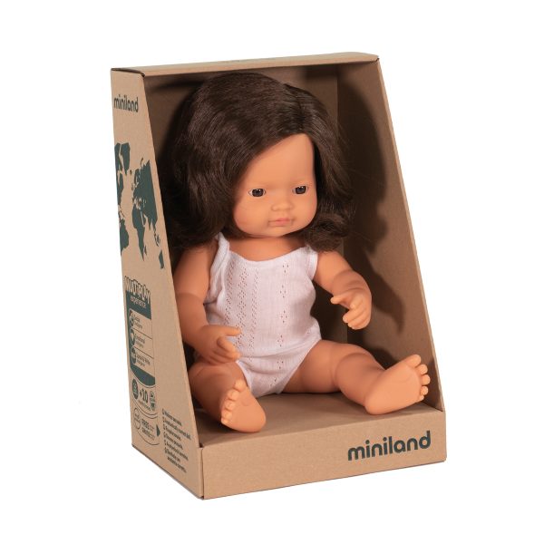 Miniland babypop | meisje rossig met sproetjes 9