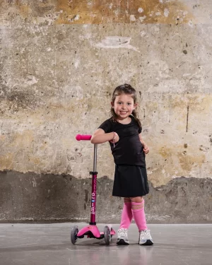 Roze hockeysokken met een glitterrandje