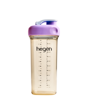 Hegen PCTO 330ml11oz Drinking Bottle PPSU closed Purple