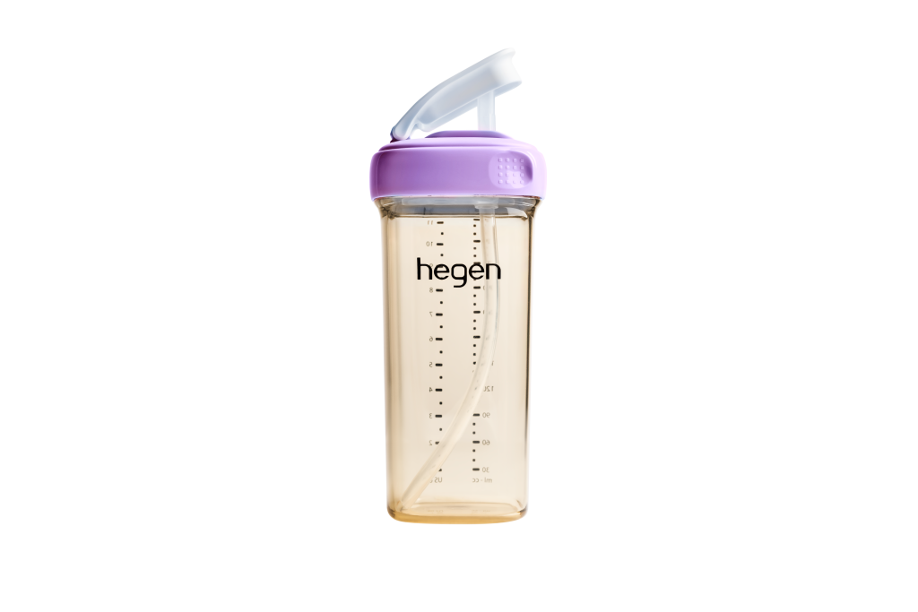 Hegen PCTO 330ml11oz Straw Cup PPSU Purple